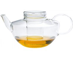 Trendglas Jena Opus G Theepot - 1.2 liter - Inclusief Glazen filter - Luxe thee - Losse thee