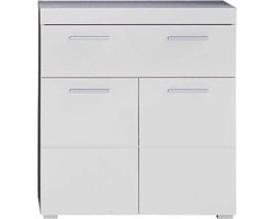 Trendteam - AmandaBad - staand badkamermeubel - wit (glanzend)