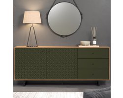 Trendteam - Dressoir - Bruin - 183x40x75 cm