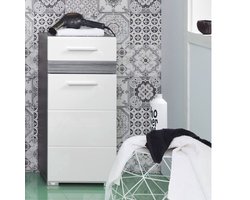 Trendteam-Opbergkast-Set-One-badkamer-wit-en-mistig-zilver