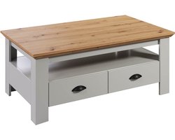Trendteam - Salontafel - Wit - 110x65x45 cm