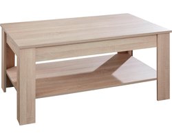 Trendteam Universele salontafel, hout, 110 x 49 x 67 cm 110 x 49 x 67 cm - Eiken