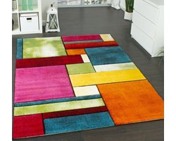 Trendy Vloerkleed Tapijt Gekleurd 80 x 150 cm