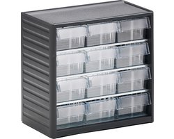 Treston onderdelenkast serie 294, 12 schuifladen