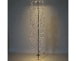 Treurwilg 180cm 180l led warmwit 5m aanloopsnoer ip44