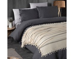 Trimita Daphne - 100% Katoenen Sprei - Plaid Katoen - Fair Trade - Plaid voor Sofa, Stoel, Bed, Bank Cover - 160 x 220 cm
