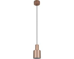 TRIO AGUDO - Hanglamp - Mokka - excl. 1x E27 4 W - Plafondbevestiging - In hoogte verstelbaar