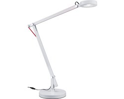 TRIO AMSTERDAM - Tafellamp - Wit - incl. 1x SMD 5W - 500lm - 3000K - Bureaulamp