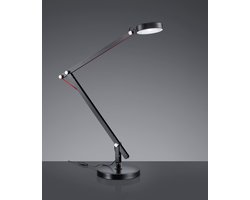 TRIO AMSTERDAM - Tafellamp - Zwart - incl. 1x SMD 5W - 500lm - 3000K - Bureaulamp