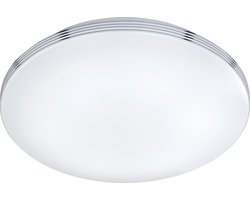 TRIO APART - Plafondlamp - Chroom - incl. 1x SMD 22 W - Extern dimbaar - Plafondbevestiging - Ext. dimbaar met fase-afsnijdingsdimmer - Badkamerverlichting