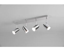 Trio Leuchten Angelo Opbouwspot 4xGU10 IP44 Chroom badkamer geschikt