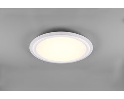 Trio Leuchten anke - Plafondlamp - 1 lichts - Ø 50 cm - Wit