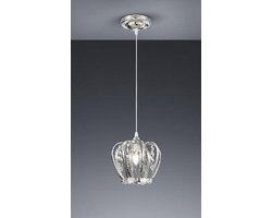 Trio Leuchten Crown - Hanglamp - 1 lichts - Ø 200 mm - Staal