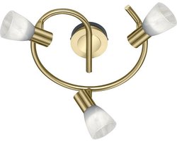 Trio Leuchten Levisto - Plafondlamp - 3 lichts - Ø 300 mm - Staal