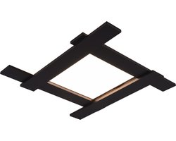 Trio Leuchten lisa - Plafondlamp - 4 lichts - L 59 cm - Zwart