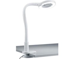 Trio Lighting LUPO - Klemlamp - LED - Incl. lichtbron - wit