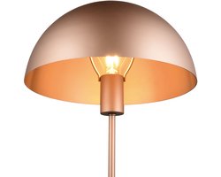 TRIO NOLA - Tafellamp - Mokka - excl. 1x E27 4,9 W - Snoerschakelaar