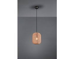 TRIO RUNA - Hanglamp - Zwart mat - excl. 1x E27 40W