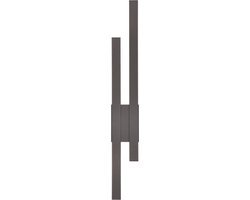 TRIO TAWA - Wandlamp - Antraciet - incl. 2x SMD 9 W - - Buitenverlichting - IP54