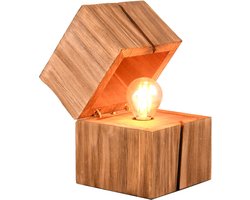 TRIO TREASURE - Tafellamp - Natuurlijk - incl. 1x E14 10W - Snoerschakelaar