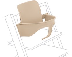 Tripp Trapp Baby Set van Stokke, Natural - Maak van de Tripp Trapp-stoel een kinderstoel - Afneembare zitting voor 6-36 maanden - Past bij Tripp Trapp-modellen van na mei 2003