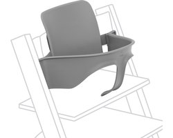 Tripp Trapp Baby Set van Stokke, Storm Grey - Verander de Tripp Trapp stoel in een kinderstoel - Afneembare zitting voor 6-36 maanden - Compatibel met Tripp Trapp-modellen na mei 2006