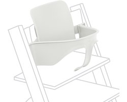 Tripp Trapp Baby Set van Stokke, Wit - Maak van de Tripp Trapp-stoel een kinderstoel - Afneembare zitting voor 6-36 maanden - Past bij Tripp Trapp-modellen van na mei 2006