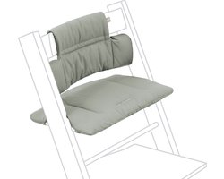 Tripp Trapp Klassiek kussen, Glacier Green - Combineer met de Tripp Trapp-stoel voor ondersteuning en comfort - Machinewasbaar - Past op alle Tripp Trapp-stoelen