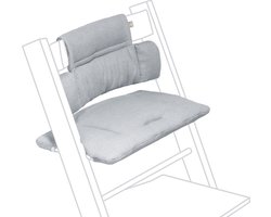 Tripp Trapp Klassiek kussen, Nordic Blue - Combineer met de Tripp Trapp stoelvoor ondersteuning en comfort - Machinewasbaar - Past op alle Tripp Trapp stoelen