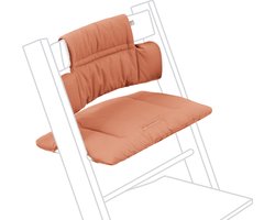 Tripp Trapp Klassiek kussen, Terracotta - Combineer met de Tripp Trapp-stoel voor ondersteuning en comfort - Machinewasbaar - Past op alle Tripp Trapp-stoelen