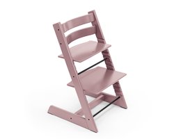 Tripp Trapp stoel van Stokke, Heather Mauve - verstelbare, converteerbare stoel voor peuters, kinderen en volwassenen - handig, comfortabel en ergonomisch - klassiek ontwerp