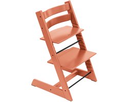 Tripp Trapp stoel van Stokke, Terracotta - verstelbare, converteerbare stoel voor peuters, kinderen en volwassenen - handig, comfortabel en ergonomisch - klassiek ontwerp