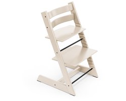 Tripp Trapp stoel van Stokke, Vanilla White - verstelbare, converteerbare stoel voor peuters, kinderen en volwassenen - handig, comfortabel en ergonomisch - klassiek ontwerp