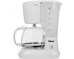 Tristar CM-1252 - Koffiezetapparaat filterkoffie 750W - 1,25L, 10 koppen - Camping geschikt - Wit