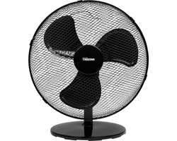 Tristar VE-5728 Tafelventilator - Diameter 40 cm - Drie verschillende luchtstroomsnelheden – Zwenkfunctie van 85 graden - Zwart