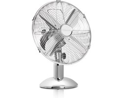 Tristar VE-5953 Tafelventilator Chroom - Diameter 30 cm - Drie snelheden