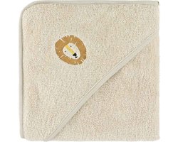 Trixie Aura Lion badcape – 75x75 cm – biologisch katoen – geschikt voor baby's