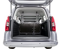 TRIXIE-Auto-hondenrek-105-172-cm-aluminium-zilver-en-zwart