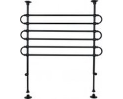 Trixie auto rek hoogte 75-110 cm lengte 85-140 cm - makkelijk aanpasbaar zwart 3 -dubbele staven -