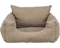 Trixie - Autostoel - Taupe - Maat S - 55X50X30 CM