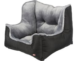 Trixie Autostoel voor Honden - 50 x 50 x 40 cm - Zwart Grijs