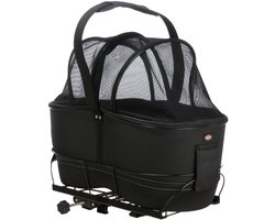 Trixie - Fietsmand Bagagedrager - Breed - Zwart - 60X29X49 cm