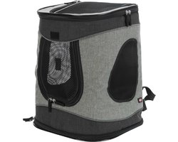Trixie - Honden Rugtas - Timon - Grijs - 34X30X44 cm - Hele Kleine Honden