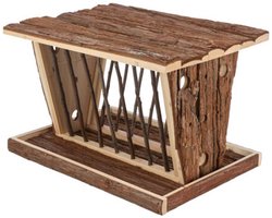 Trixie - Hooiruif - Met Bodem En Deksel - Schorshout - 40X30X22 cm