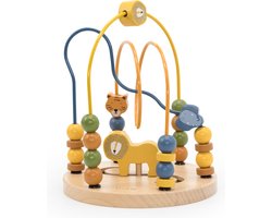 Trixie Houten Kralenframe - Houten Bead Maze - Educatief speelgoed - Voor Jongens & Meisjes