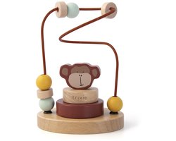 Trixie Houten Kralenframe - Mr. Monkey - Houten Bead Maze - Educatief speelgoed - Voor Jongens & Meisjes - Aap