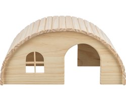 Trixie - Huis Dwergkonijn - Hout - Spijkervrij - 42X25X20 cm