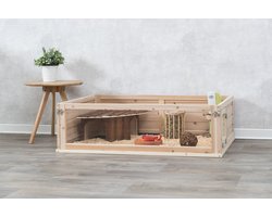 Trixie - Indoor Ren - Cavia - Hout/Plexiglas - 100X60X30 cm