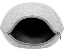 Trixie - Kattenmand - Relax Iglo Luna - Lichtgrijs - 40X24X46 cm