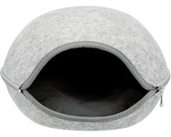 Trixie - Kattenmand - Relax Iglo Luna - Lichtgrijs - 44X38X26 CM